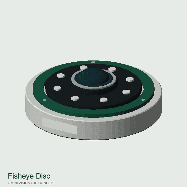 Fisheye Disc camera concept