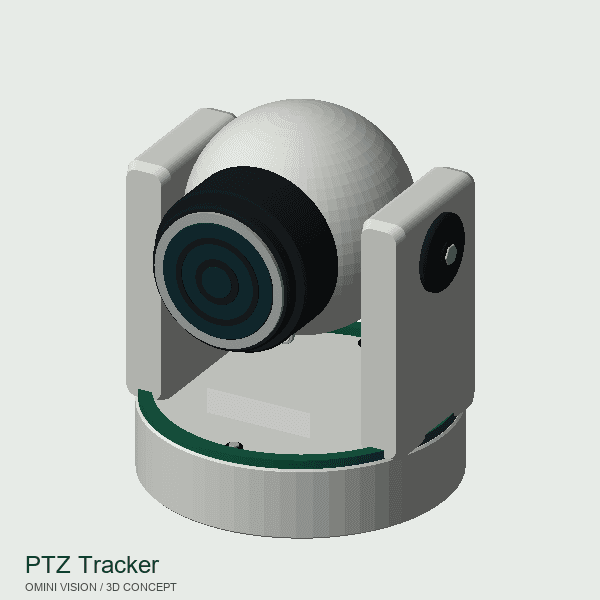 PTZ Tracker camera concept